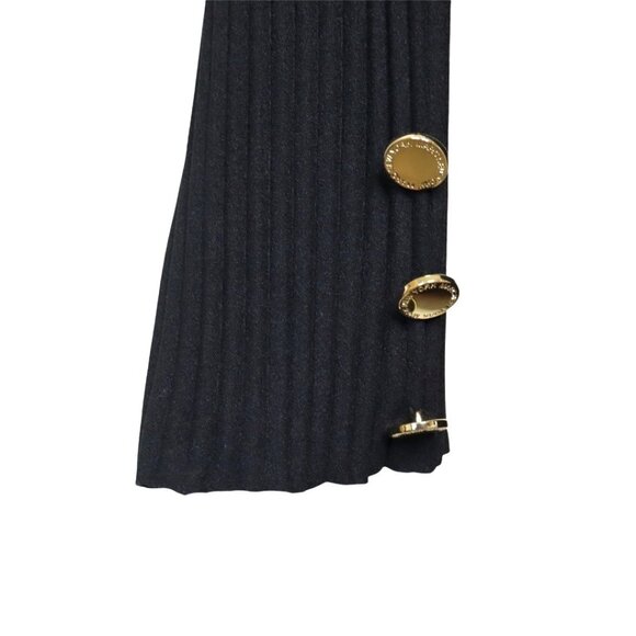 Marc New York Long Cardigan Womens Large Black Ribbed Open Front Long Sleeves - Picture 4 of 7